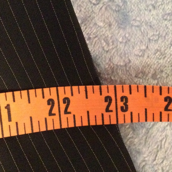 Women’s Black with Pin Strip Slacks - Picture 11 of 16